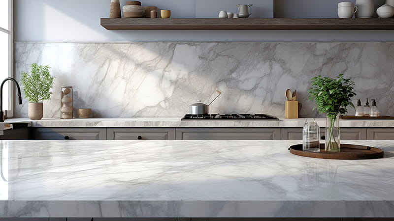 Marble Kitchen Countertops & More...