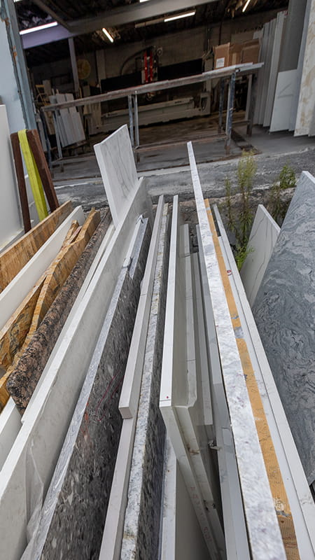 Visit our marble store and see a wide array of marble slabs.